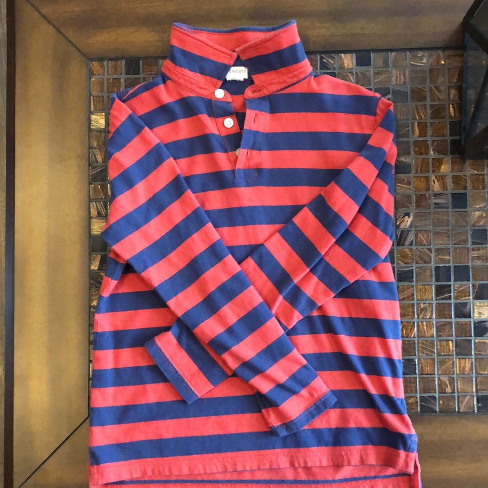Youth J Crew long sleeved polo